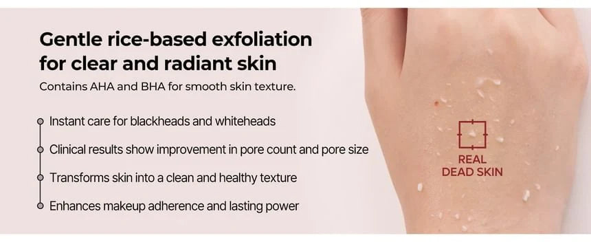 Dr. Melaxin – Peel Shot Exfoliating Black Rice Ampoule (80 ml)