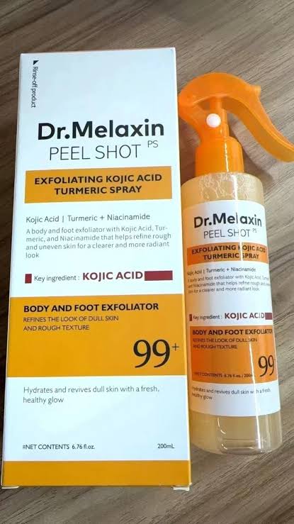 Dr.Melaxin Peel Shot Exfoliating Kojic Acid Turmeric Spray 200ml